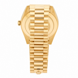 Rolex Day-Date 40MM 228238 18Kt Yellow Gold Black Motif Watch